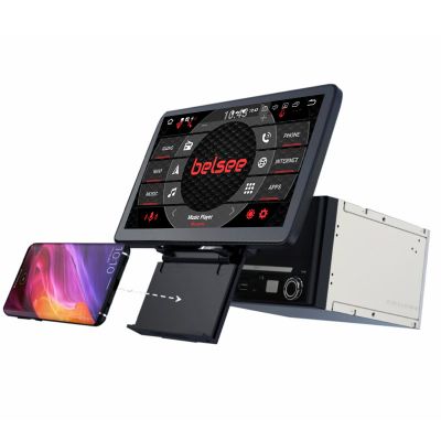 Android 10 Universal Double Din Car Stereo with Wireless CarPlay