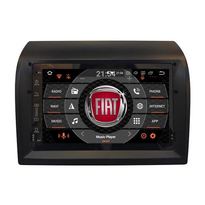 For Fiat Bravo II 2007-2014 Car Stereo Radio 8-Core Android 12 Carplay GPS  128G
