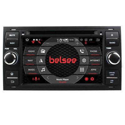 Belsee Autoradio Wireless Apple CarPlay Android 11 Auto Head Unit