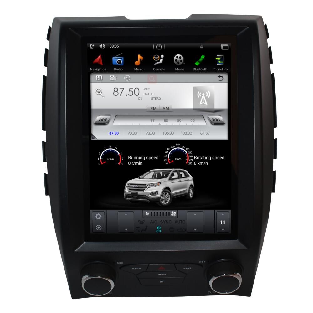 Belsee Tesla Style Touch Screen Android 9.0 Auto Head Unit Radio