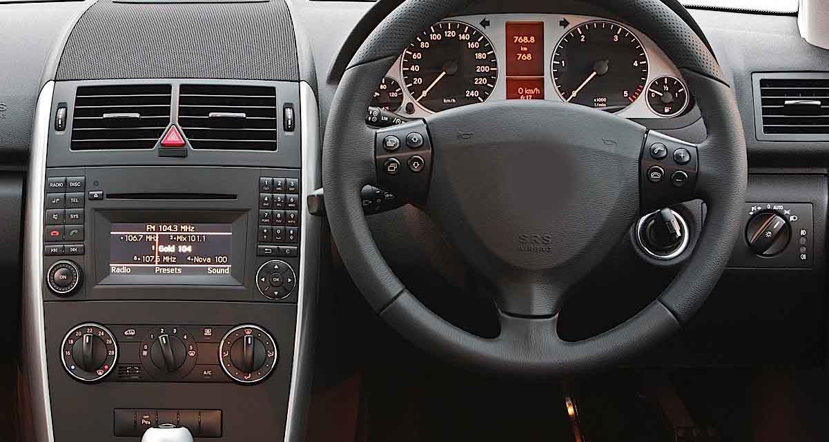 Radio GPS head unit Mercedes Benz A Class W169, B W245, Viano